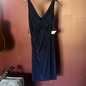 Lauren dress navy blue. Tags still on